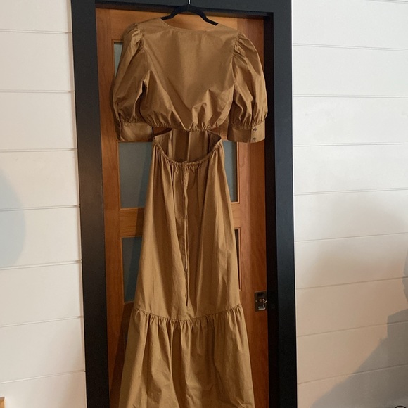 Xirena Alexi Dress in Khaki Gold - Picture 9 of 9